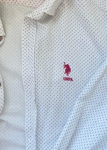 U.S POLO Beyaz Pamuklu Erkek Gömlek - Görsel 4