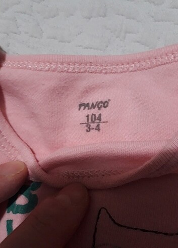 24-36 Ay Beden Panco kiz cocuk pijama