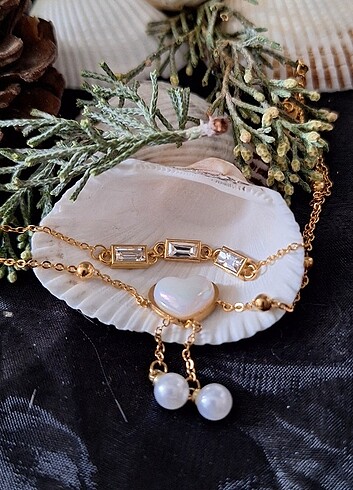 Accessorize Çelik zirkon taşlı Halhal