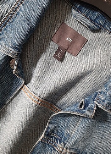 l Beden mavi Renk H&M KOT CEKET