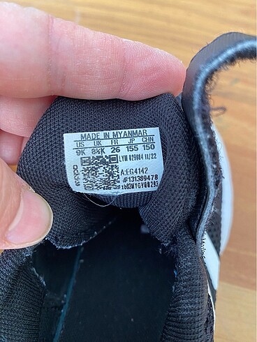 26 Beden Erkek çocuk spor ayakkabı