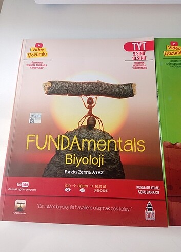 TYT Biyoloji Fundamentals Konu Anlatımlı Soru Bankası+Soru Banka