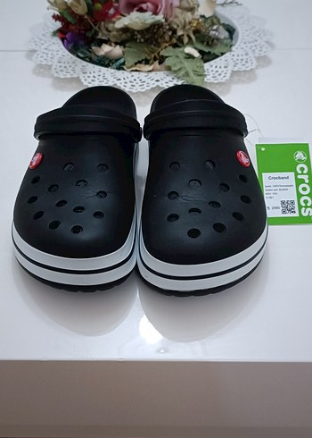 Erkek Siyah Crocs Terlik
