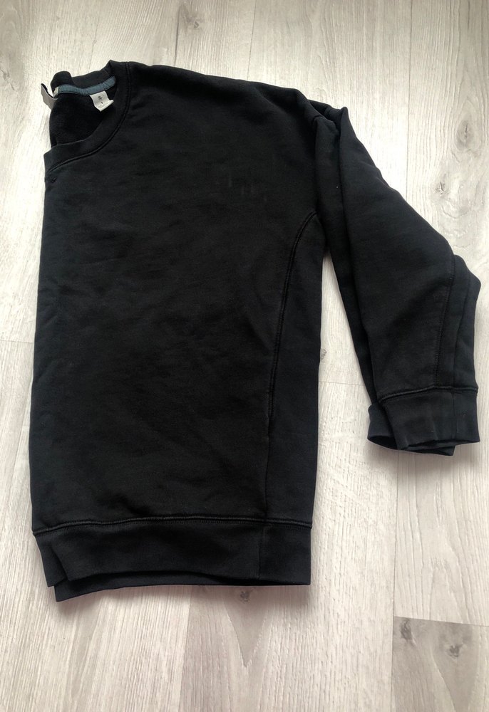 Siyah Kadın Sweatshirt Uzun Kollu - Görsel 3