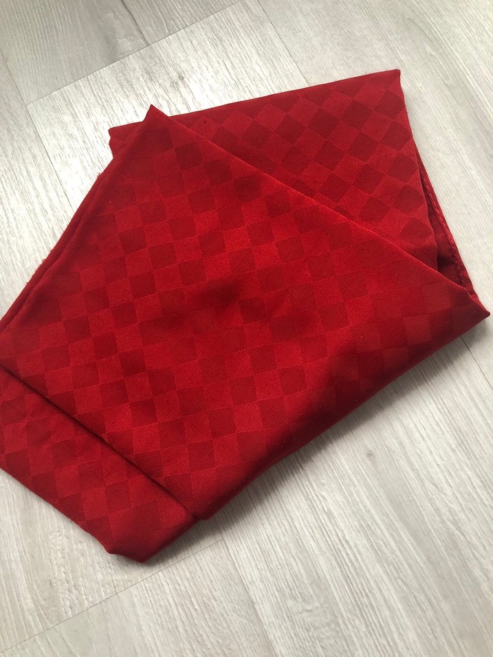 Kırmızı  Şal - Görsel 3