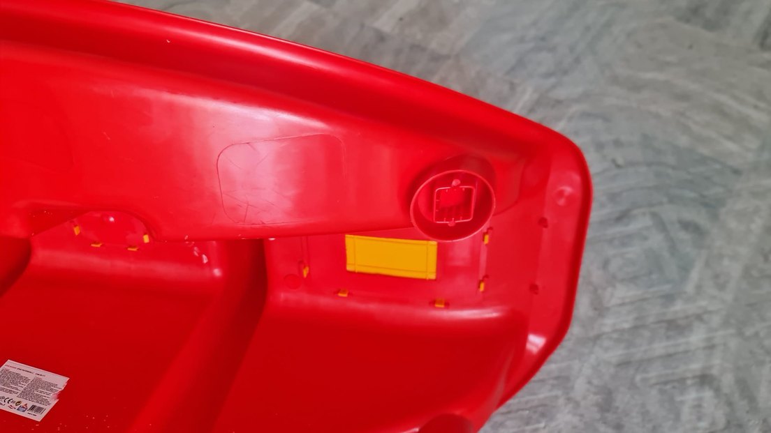 Çocuklar için Renkli Kırmızı Tahterevalli - Görsel 2