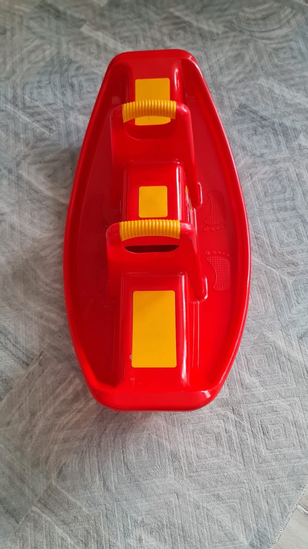 Çocuklar için Renkli Kırmızı Tahterevalli - Görsel 3