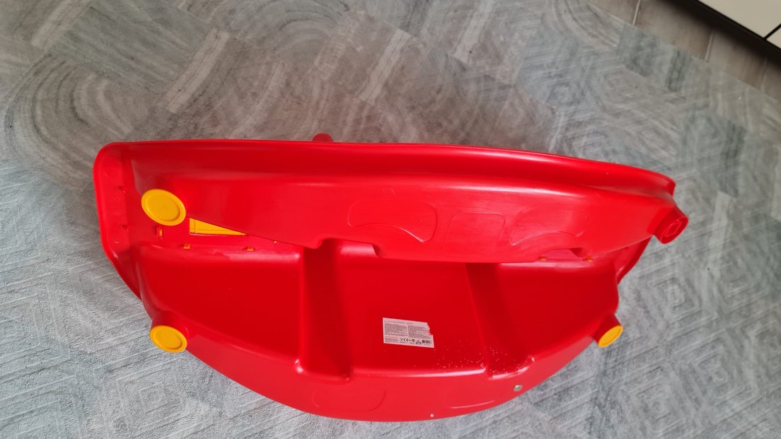 Çocuklar için Renkli Kırmızı Tahterevalli - Görsel 4