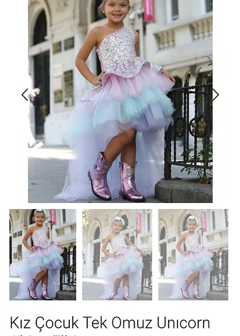 Kız Çocuk abiye elbise - Görsel 4