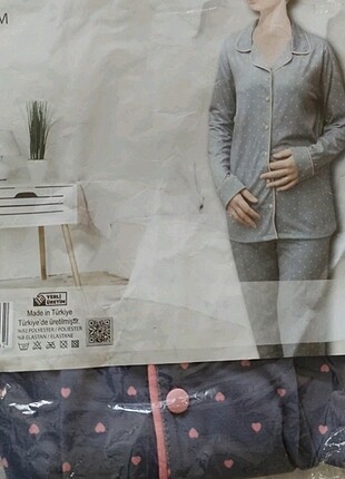 m Beden Pijama takımı
