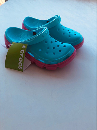 39 Beden turkuaz Renk CROCS DUET SPORT W9/39 NUMARA YENİ!!!