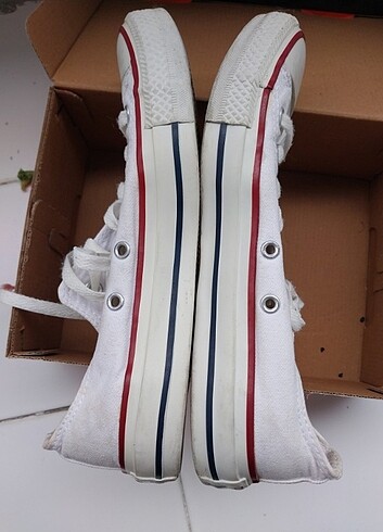 37 Beden beyaz Renk Orjinal converse ayakkabı 