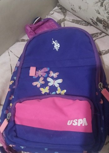  Beden Mor ve Pembe Çocuk Okul Çantası