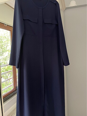 Lacivertuzun tunik