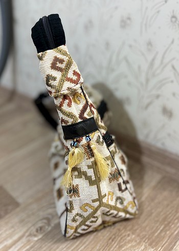 Bohem Desenli Kadın Omuz Çantası - Görsel 2