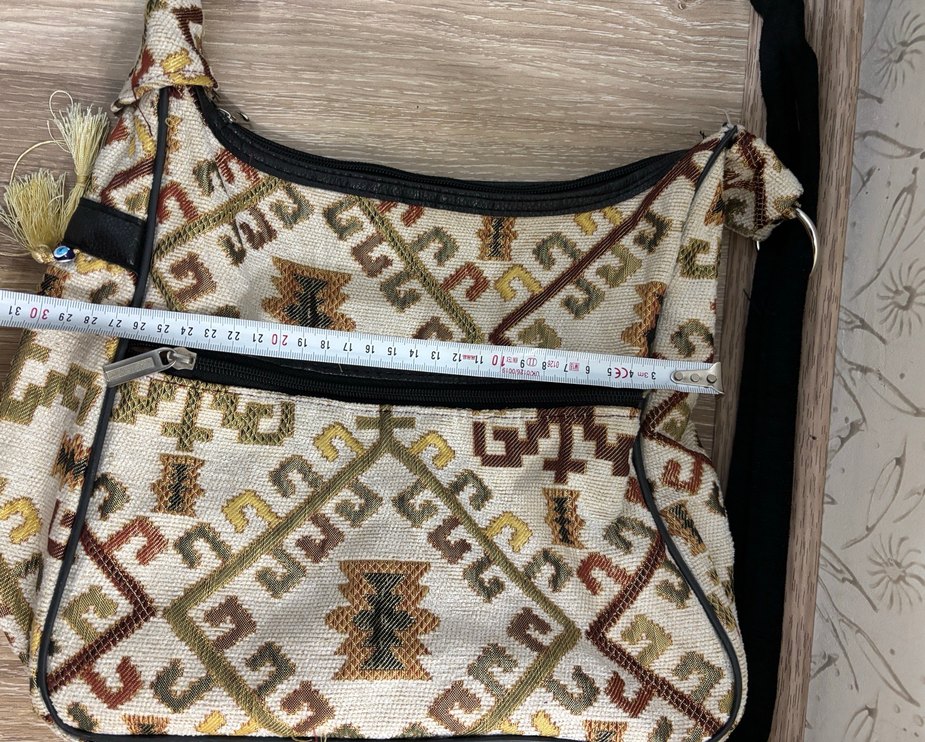 Bohem Desenli Kadın Omuz Çantası - Görsel 5