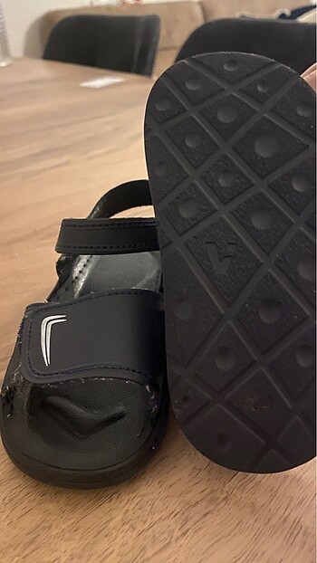 24 Beden siyah Renk Vicco sandalet