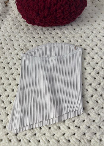 Nakışlı Beyaz Gri Battaniye - Görsel 3