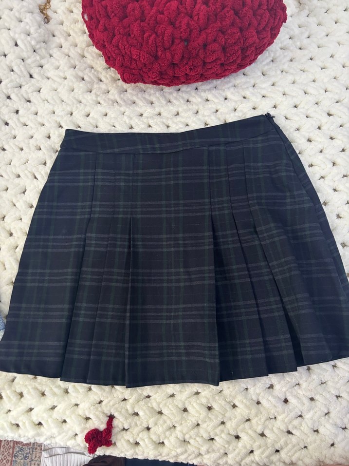 Pileli Midi Etek Kadın - Görsel 2