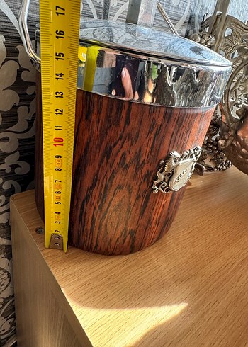 Vintage buzluk şaraplık - Görsel 2