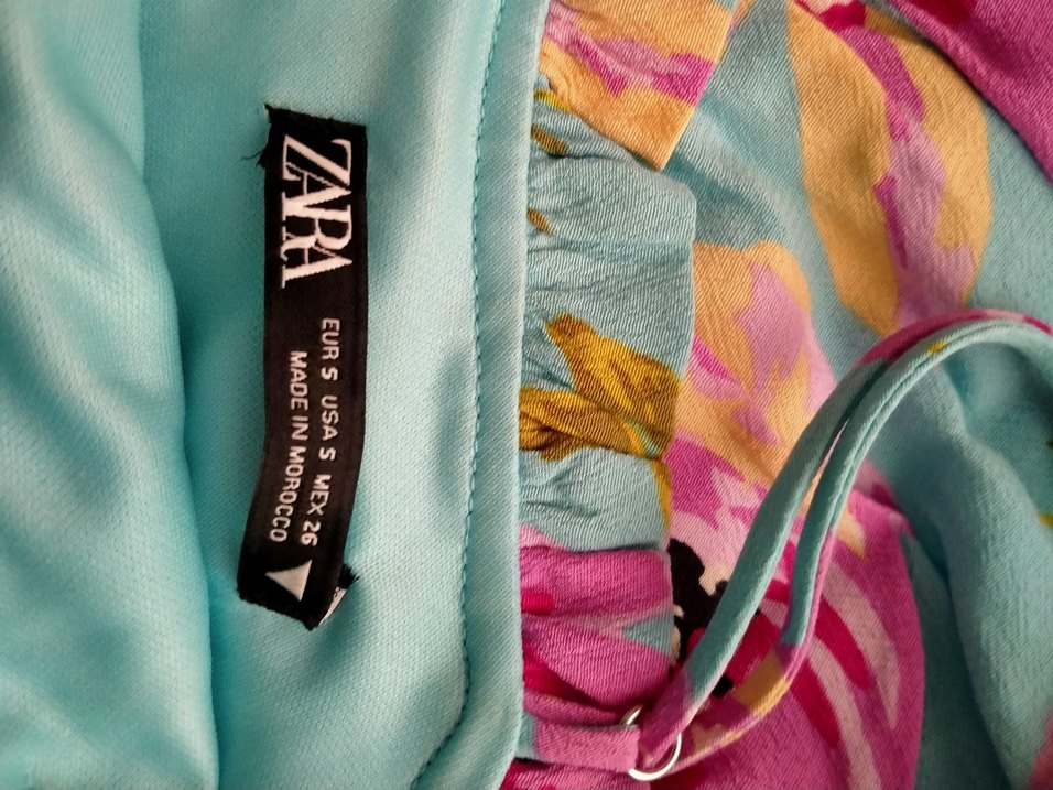 Düğmeli Mor Midi Bohem Elbise - Görsel 5