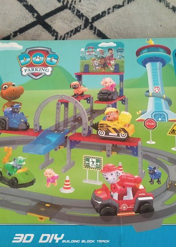 paw petrol .Renkli 3D DIY Park Alanı Oyuncak Seti - Görsel 2
