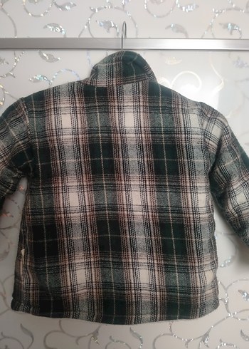 Erkek Çocuk Gri Düğmeli Rahat Kesim Ceket içi polar  2 3 yaş - Görsel 3