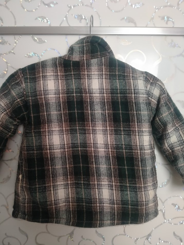 Erkek Çocuk Gri Düğmeli Rahat Kesim Ceket içi polar  2 3 yaş - Görsel 3