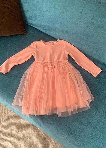 LC Waikiki Triko alt tarafı tül detaylı 5/6 yas