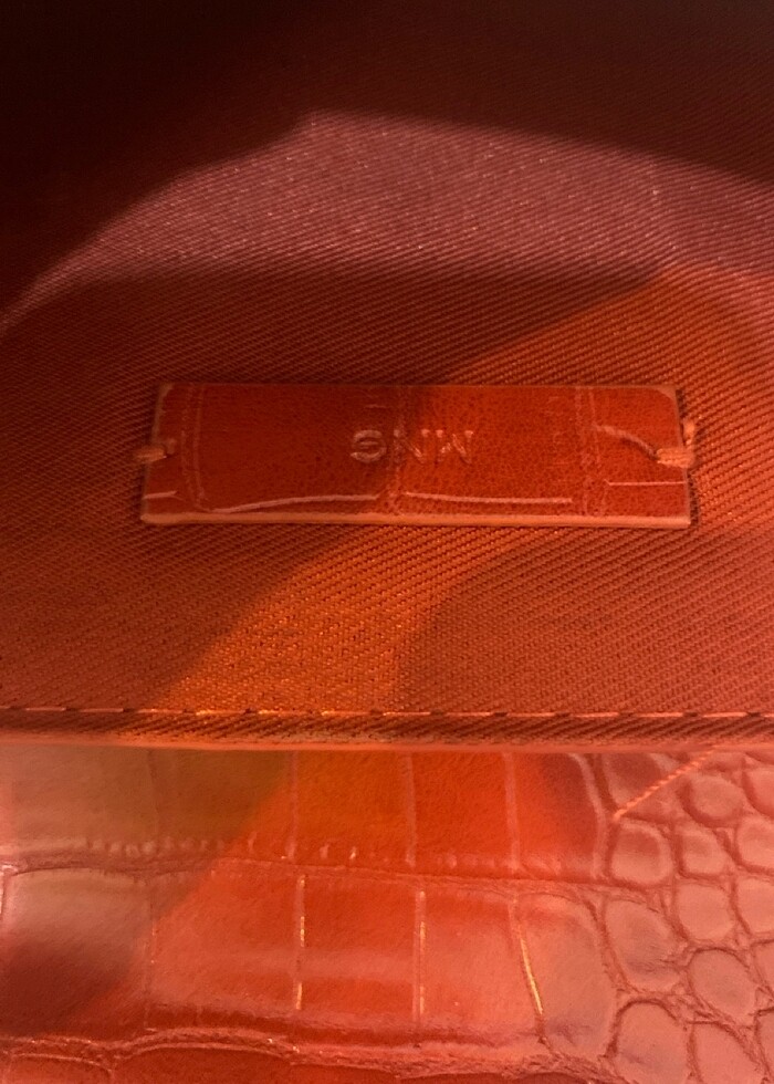 Kırmızı mango kol çantası - Görsel 3