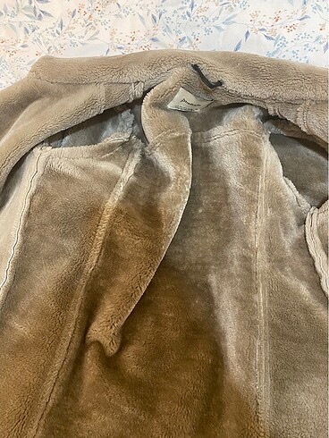 Stradivarius kürklü kaban - Görsel 2