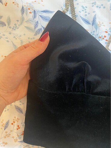 Siyah kadife zara bralet-büstiyer - Görsel 2