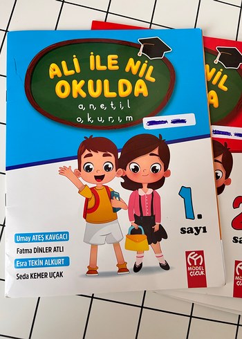 Ali ile Nil Okulda 8 Kitap Seti - Görsel 2