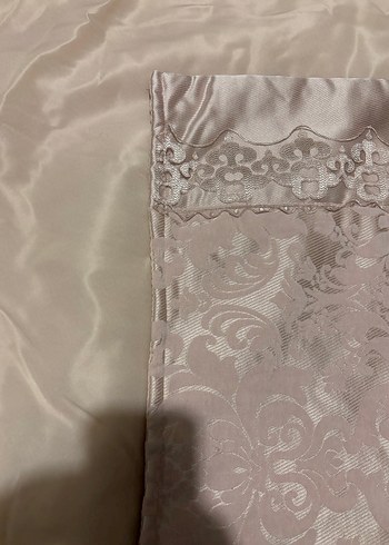 Pembe Nakışlı Yatak Örtüsü Takımı - Görsel 5