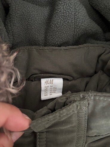 12-18 Ay Beden haki Renk H&M bebek montu
