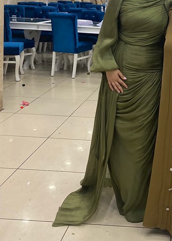 Abiye Zarafetli Abiye 2.5 M şal dahil