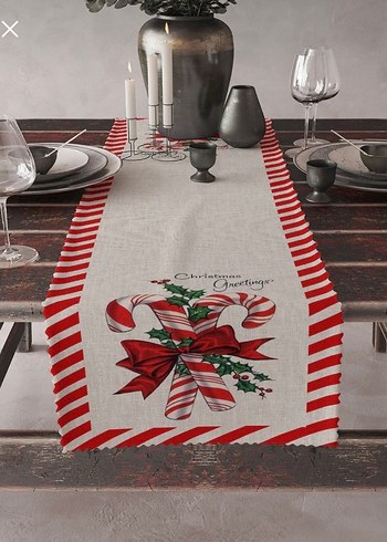 Yılbaşı runner - Görsel 2