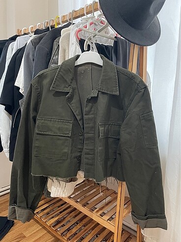 Vintage Crop Ceket