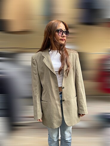 Vintage Blazer Ceket