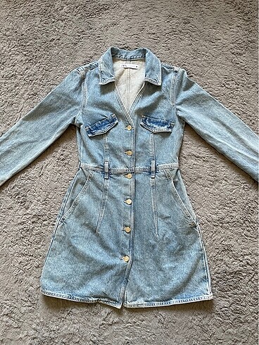 ORİJİNAL ZARA DENİM ELBİSE