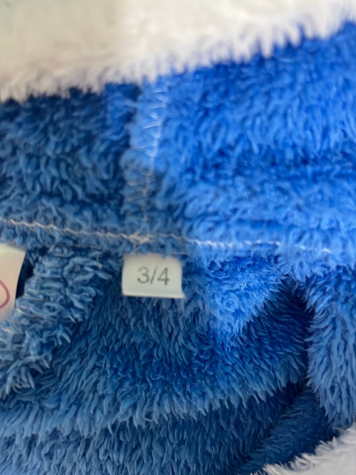 Nakışlı Kapüşonlu Erkek Çocuk Bornoz - Görsel 3