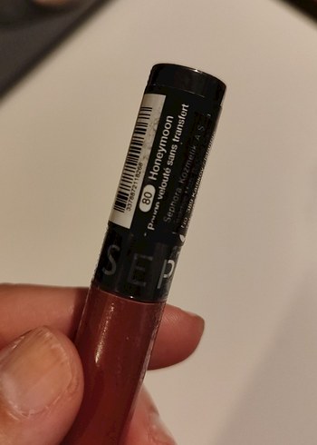Sephora saten mat bitişli ruj 80 honeymoon - Görsel 2