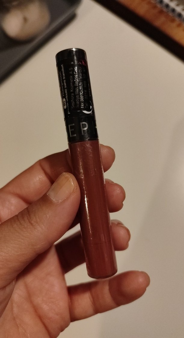 Sephora saten mat bitişli ruj 80 honeymoon - Görsel 3