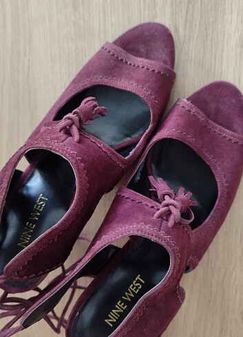 Nine West süet ayakkabı - Görsel 4