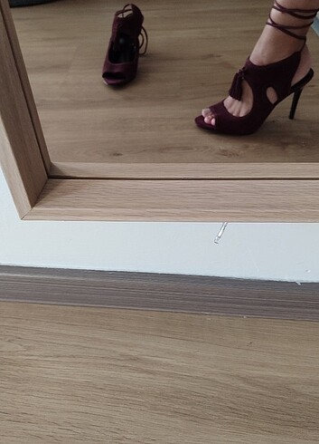 Nine West süet ayakkabı - Görsel 10