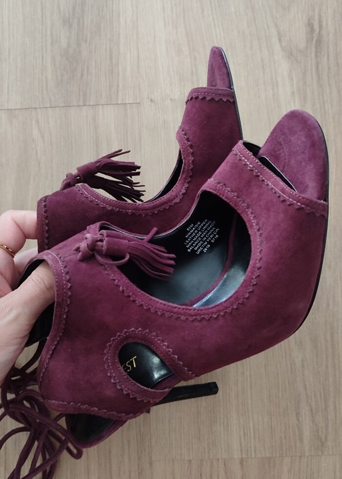 Nine West süet ayakkabı - Görsel 2