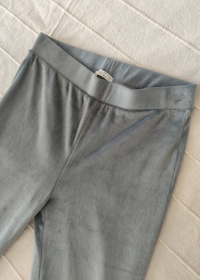 Oysho kadife dokulu tayt - Görsel 2