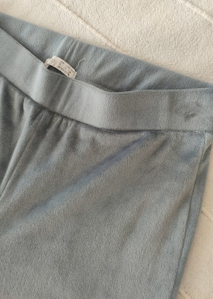 Oysho kadife dokulu tayt - Görsel 3