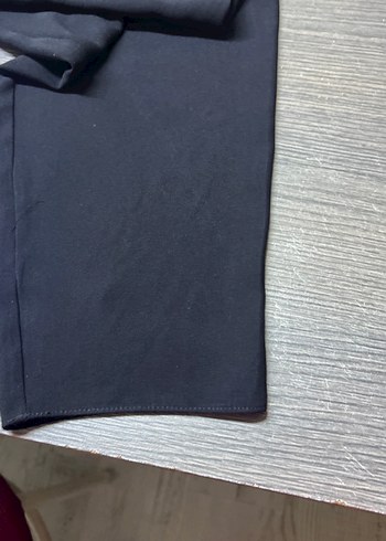 Kadın Siyah Midi Kumaş Pantolon - Görsel 2