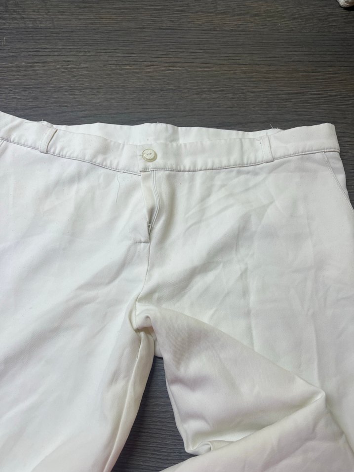 Beyaz Fermuarlı Pantolonu - Görsel 2